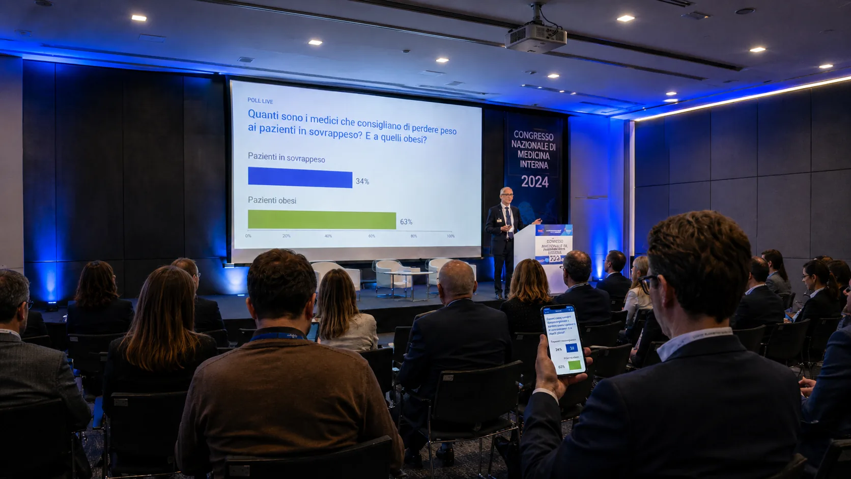 Smart Poll — piattaforma di polling interattivo pharma